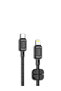 كابل AVO للشحن السريع من USB-C إلى Lightning بطول 1 متر (أسود) - 5