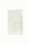 100X150 cm Cotton Baby Blanket Double Sided Fiber Filled Lemons Yellow