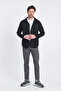 Dolex Men's Black Diagonal Lycra Fabric Overshirt Sports Jacket - 7