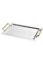 Avons Tea and Serving Tray (Gold) Steel