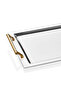 Avons Tea and Serving Tray (Gold) Steel - 2
