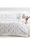 Reborn Harmony Organic Satin Double Duvet Cover Set Green