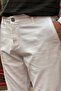 Men's Slim Fit, Cotton Fabric, Embroidery Detailed Shorts 24inp278 - 7