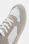 Lunetta women's beige genuine suede leather sneaker - 4