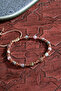 Tourmaline & Hematite & Zircon Apparatus Natural Stone Macrame Bracelet - 3