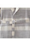 İkra Peshtemal Women's Bathrobe 100% Organic Cotton Jacquard Gray - 3