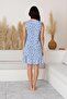Women's Bird Pattern Zero Sleeve Home Dress 847 V25027 - 2