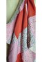 Patchwork Pink, Floral Patterned Muslin and Cotton Poplin Fabrics Baby Blanket, Baby Gift