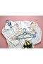 12 Pieces of Beaded Children's and Baby Clothes Hangers - 5