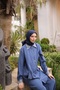 Women's Hijab Shirt-Pants & Sweatpants Set, Top and Bottom Set - 5