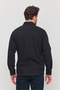 Slim Fit Men's Denim Shirt Anthracite - 8
