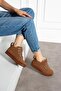 Tan Suede Women's Boots - 2