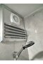 Glowing Chrome Bathroom Ventilator with Fan Aluminum 40X50 cm Dish 145 M3 - 4