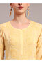 Hand Embroidered Chikankari Modal Ombre Jalabiya-AL4018 - 6
