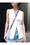 iPhone 7 Plus Compatible Phone Case Cross-Inserted Adjustable Length Bella Phone Strap