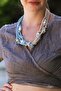 Cord Pearl Knot Design Necklace - 3
