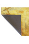 Mosso Yellow Themed Pattern Woven Base Modern Decorative Rug Mosso284Yellow - 6