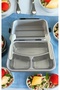Lunch Box Stainless Steel Food Transport Container 1 Lt