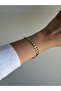 Steel Gold Gourmet Model Chain Elis Bracelet -Does Not Tarnish- - 2