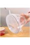 Silicone Stretch Lids 6 in 1 Reusable Strong Sealing Silicone Bowl Covers for Kitchen, Food - 6