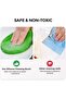 Silicone Dishwash Sponge [Pack of 3] Red/Purple/Blue - 3