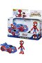 Spidey and His Amazing Friends Spidey Action Figure And Web-Crawler Vehicle, For Kids Ages 3 - 2