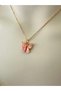 Elegant Minimalist Pink Butterfly Necklace , Butterfly Necklace - 3