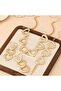 Heart Gold Plated Necklace Earrings Bracelet Set Gift Set Gift for Lover Gift for Mom - 3