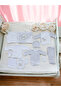 3-Piece Birth Set (Snap Fastener Chickpea Swaddle, Baby Care Backpack and 10 Piece Hospital Exit Set) - 4