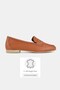 Women's Taba Khaki Natural Leather Number 36-41 Loafer Ballet