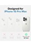 iPhone 15 Pro Max Case Cover |Onyx Design Series |Blue Brush - 2