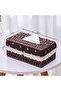FFD Handwoven Rattan Tissue Box Cover Holder - 7