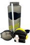 BPA Free Tritan Leak Proof Water Bottle with Infuser Strainer and Time Markers - Motivational Sports - 2