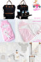 3-Piece Birth Set (Snap Fastener Chickpea Swaddle, Baby Care Backpack and 10 Piece Hospital Exit Set)