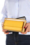 Genuine Leather Hand Stitched Women's Portfolio Wallet - 3