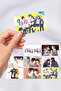 Horimiya Card Covering Sticker 8 Pieces