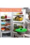 5 Pack Reusable Silicone Suction Lids Heat Resistant Microwave Cover - Multi - 5