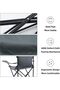Camping Chair Foldable - Grey - 5