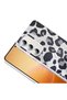 Samsung Galaxy A55 Case Gray Leopard Pattern Stylish Style Cover Mep - 3