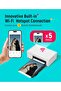 4x6''Instant Photo Printer,Thermal Dye Sublimation,Wi-Fi Picture Printer 100 Papers - 2