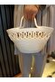Minimalist Elegant Cute Handmade Knitted Design Tricot Hand Bag - 3
