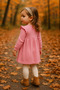 Girl Rabbit Print Dress - 2