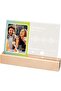 Music Player Style Wood Acrylic 3 Inch Photo Frame with LED
