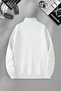 Unisex Women Men Gryffindor Printed Stand Collar Half Zipper Basic Sweatshirt - 2