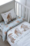 Rabbit Garden Baby Bedding Set with Sheets (100X150 - 35X45 - 70X130) -Rabbit Garden - 2