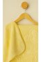 100% Soft Fleece Baby Blanket 100X120 cm – Heart / Embossed Pattern (Blue / Pink / Yellow) - 3