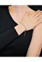 Steel Bracelet Silver Color Elegant and Modern Flat Touch Unisex - 2