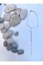 Butterfly Detailed Steel Silver Y Necklace - 3