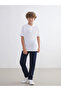 تي شيرت LCW KidsWhite Polo Neck Basic للأولاد مكون من قطعتين - 4