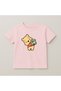 Winnie the Pooh Crew Neck 100% Cotton Printed Short Sleeve Children's and Teenage T-Shirt